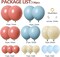 Pink and Blue Balloons Dusty Arch Kit Garland Nude for Gender Reveal Baby Shower Decorations Bear